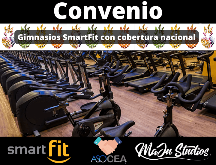 Lanzamiento Convenio SmartFit Colombia MaJu Studios Modelos WebCam